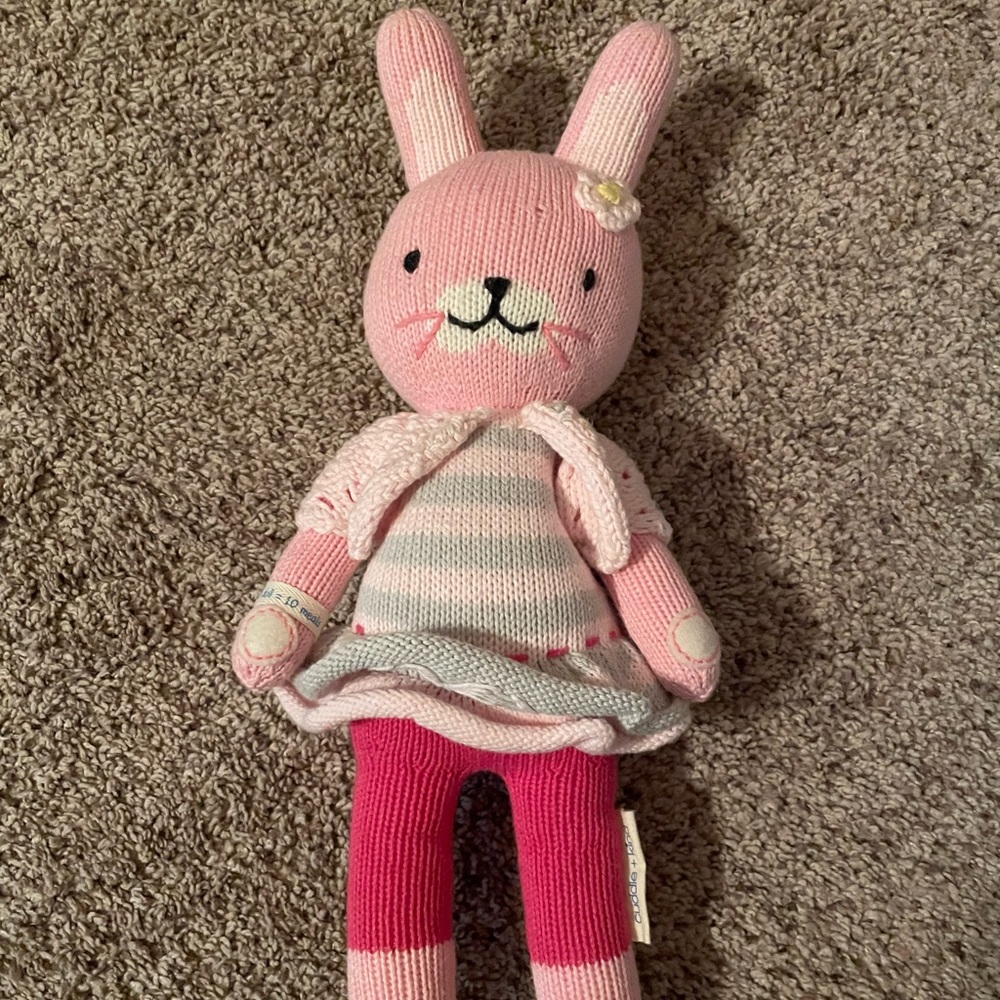 cuddle + kind Chloe The Bunny stuffed animal